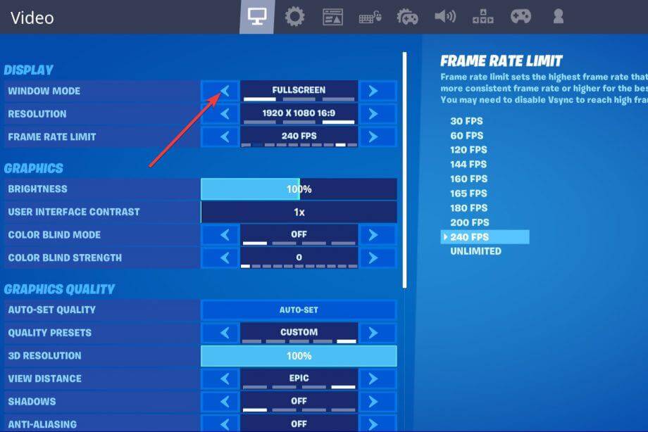 how to get best graphics on fortnite for mac